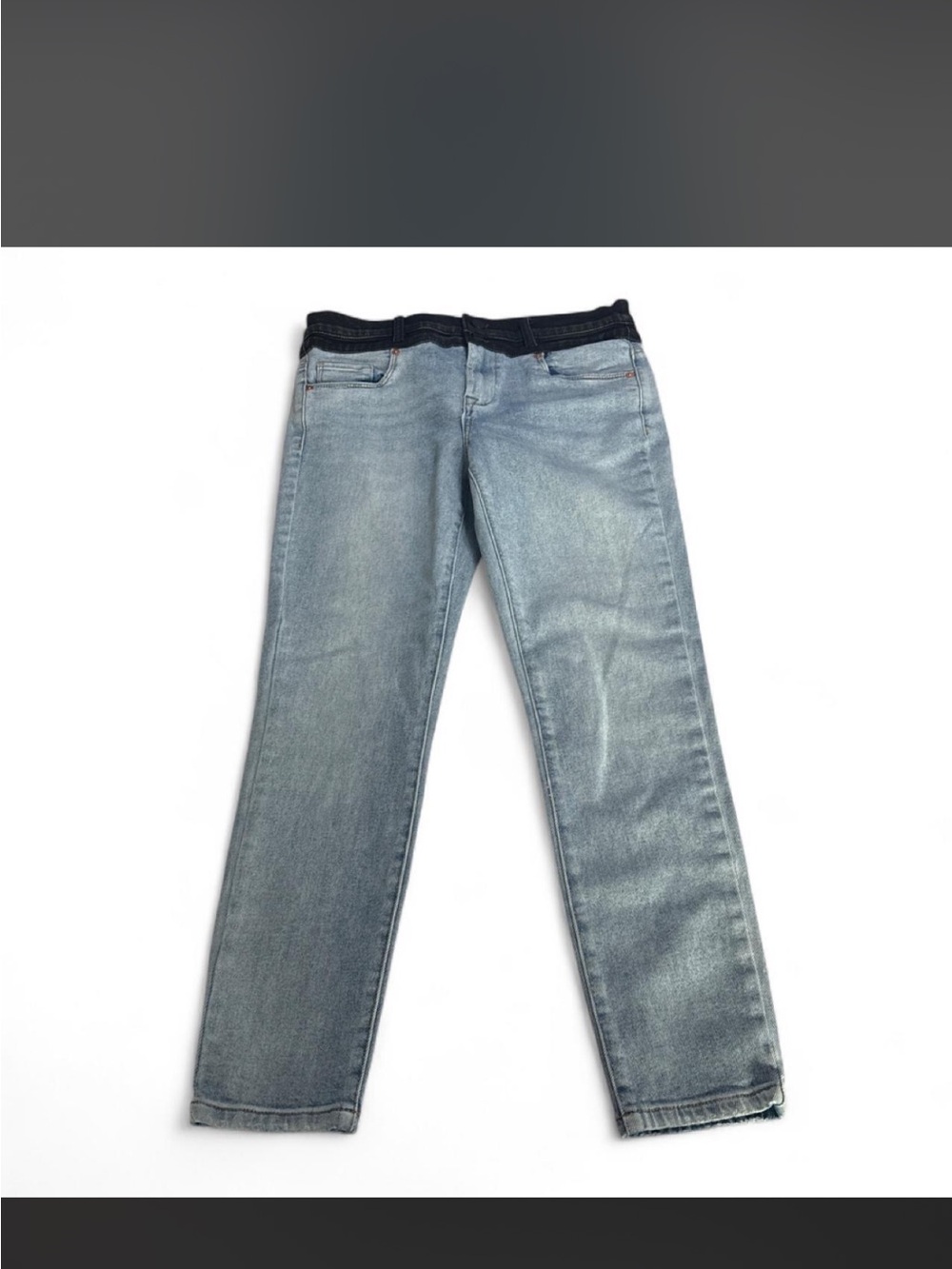 Blank NYC Light Wash Skinny Jeans in Faded Blue